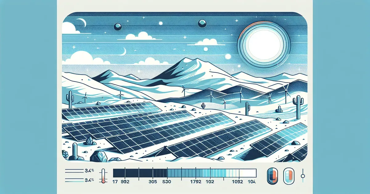 Immagine termografica di pannelli fotovoltaici con evidenza di hot spot e anomalie termiche